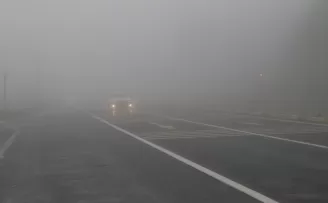 Bolu Dağı'nda sis etkili oluyor