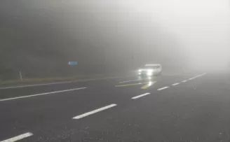 Bolu Dağı'nda sis etkili oluyor