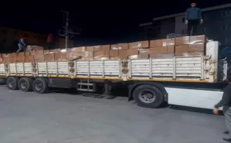 Bolu’dan depremzedelere ramazan yardımı