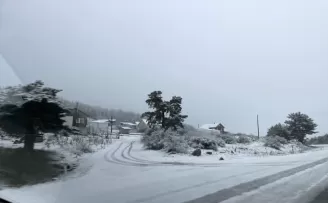 Bolu’nun yüksek kesimlerinde kar etkili oluyor