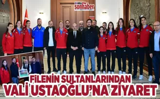 Bordo Mavi 61’den Vali Ustaoğlu’na ziyaret