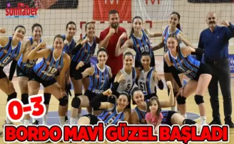 BORDO MAVİ GÜZEL BAŞLADI 