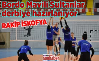Bordo Mavili Sultanlar derbiye hazırlanıyor