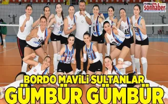 Bordo Mavili Sultanlar Gümbür Gümbür