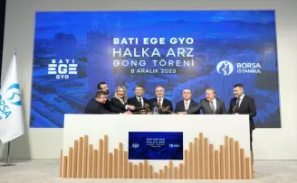 Borsa İstanbul’da gong Batı Ege GYO için çaldı
