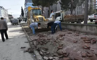 Boyabat’ta altyapı çalışmaları devam ediyor
