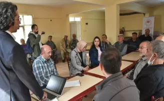 Boyabat’ta çeltik üreticilerine eğitim verildi