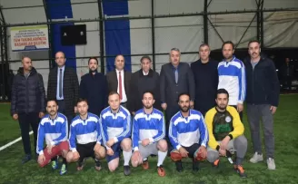 Boyabat'ta kurumlar arası futbol turnuvası düzenlendi