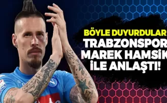 Böyle duyurdular: Trabzonspor, Marek Hamsik ile anlaştı!