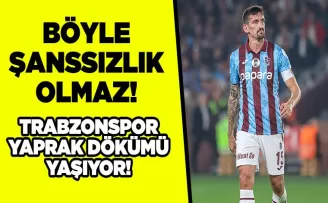 Böyle şanssızlık olmaz!