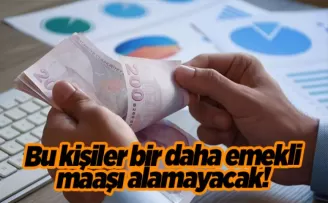 Bu kişiler bir daha emekli maaşı alamayacak! Müfettişler denetime başladı