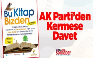 “Bu Kitap Bizden” kermesine davet