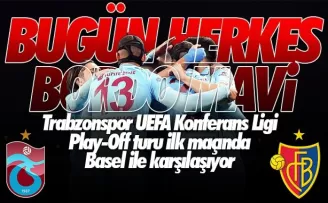 Bugün herkes bordo mavi