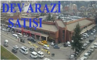 BÜYÜKŞEHİR BELEDİYESİNDEN DEV ARAZİ SATIŞI!