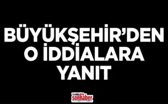 BÜYÜKŞEHİR’DEN BOYKOT AÇIKLAMASI 