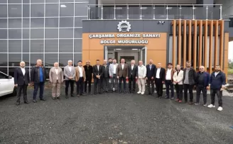 Çarşamba Belediye Başkanı Doğan, iş insanları ile bir araya geldi