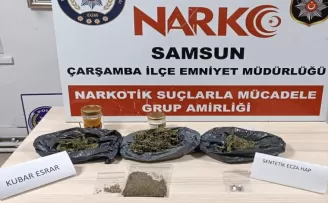 Çarşamba'da uyuşturucu operasyonunda 1 zanlı yakalandı