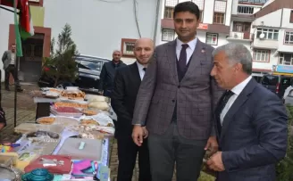 Çaykara’da Filistin’e destek kermesi açıldı