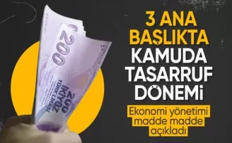 Cevdet Yılmaz: Kamuda tasarruf bizim için çok öncelikli bir konu