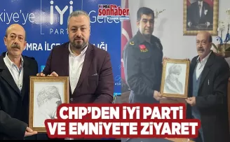 CHP’den İYİ Parti ve Emniyete ziyaret