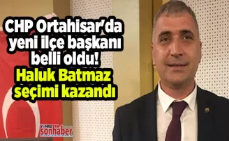 CHP Ortahisar’da yeni ilçe başkanı belli oldu! Haluk Batmaz seçimi kazandı