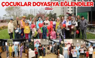 ÇOCUKLAR DOYASIYA EĞLENDİLER