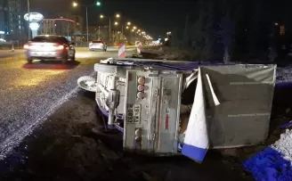 Çorum'da devrilen üç tekerlekli motosikletteki çocuk yaralandı