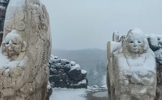 Çorum’da kar yağışı etkili oluyor