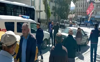 Çorum’da otomobilin çarptığı yaya yaralandı