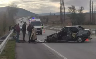 Çorum’da polis memuru trafik kazasında hayatını kaybetti