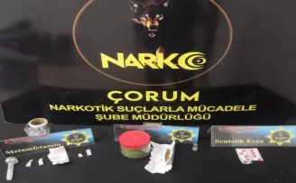 Çorum’da uyuşturucu ticareti yaptıkları iddiasıyla 5 kişi tutuklandı