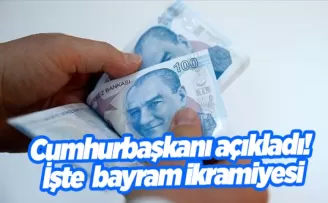 Cumhurbaşkanı Erdoğan açıkladı! İşte emeklilerin bayram ikramiyesi