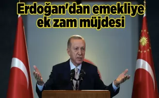Cumhurbaşkanı Erdoğan’dan emekliye ek zam müjdesi