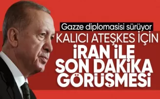 Cumhurbaşkanı Erdoğan, İran Cumhurbaşkanı Reisi ile görüştü
