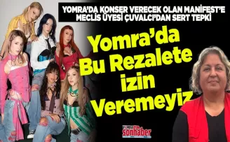 Çuvalcı’dan Manifest Konsere Sert Tepki:  “Yomra’da Bu Rezalete İzin Veremeyiz”