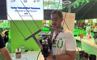 Daha az enerjiyle geniş alanda çalışan zeytin hasat makinesi tasarlandı