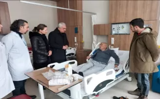 Deprem bölgesinden gelen 7 yaralı Kastamonu’da tedavi altına alındı