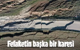 Depremden sonra Kahramanmaraş köy yollarının aldığı hal