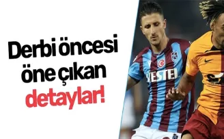 Derbi öncesi öne çıkan detaylar!