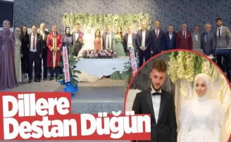 Dillere destan düğün