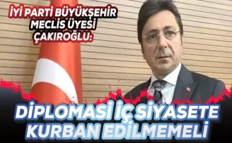Diplomasi iç siyasete kurban edilmemeli