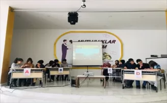 Dodurga'da öğrenciler bilgilerini yarıştırdı