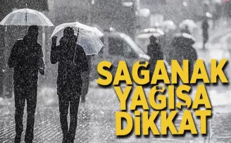 Doğu Karadeniz'e sağanak uyarısı