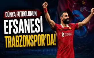 Dünya futbolunun efsanesi Trabzonspor’da!