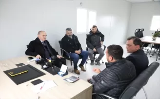 Düzce Belediye Başkanı Özlü’den yapımı süren Melen Çevreyolu’nda inceleme