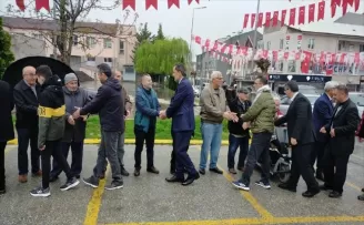 Düzce’de bayramlaşma programı düzenlendi
