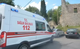 Düzce’de kayalıktan düşen kadın yaralandı