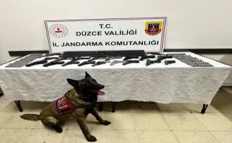 Düzce’de silah kaçakçılığı operasyonunda 3 kişi yakalandı