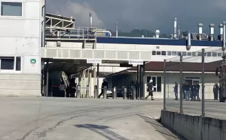 Düzce’de tekstil fabrikasının buhar kazanında çıkan yangın söndürüldü