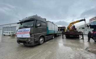 Düzce’den deprem bölgesine yardım seferberliği sürüyor
